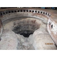 Induction furnace JUNKER, 4 t